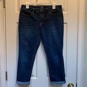 Ana skinny ankle jeans size 12 cotton blend
